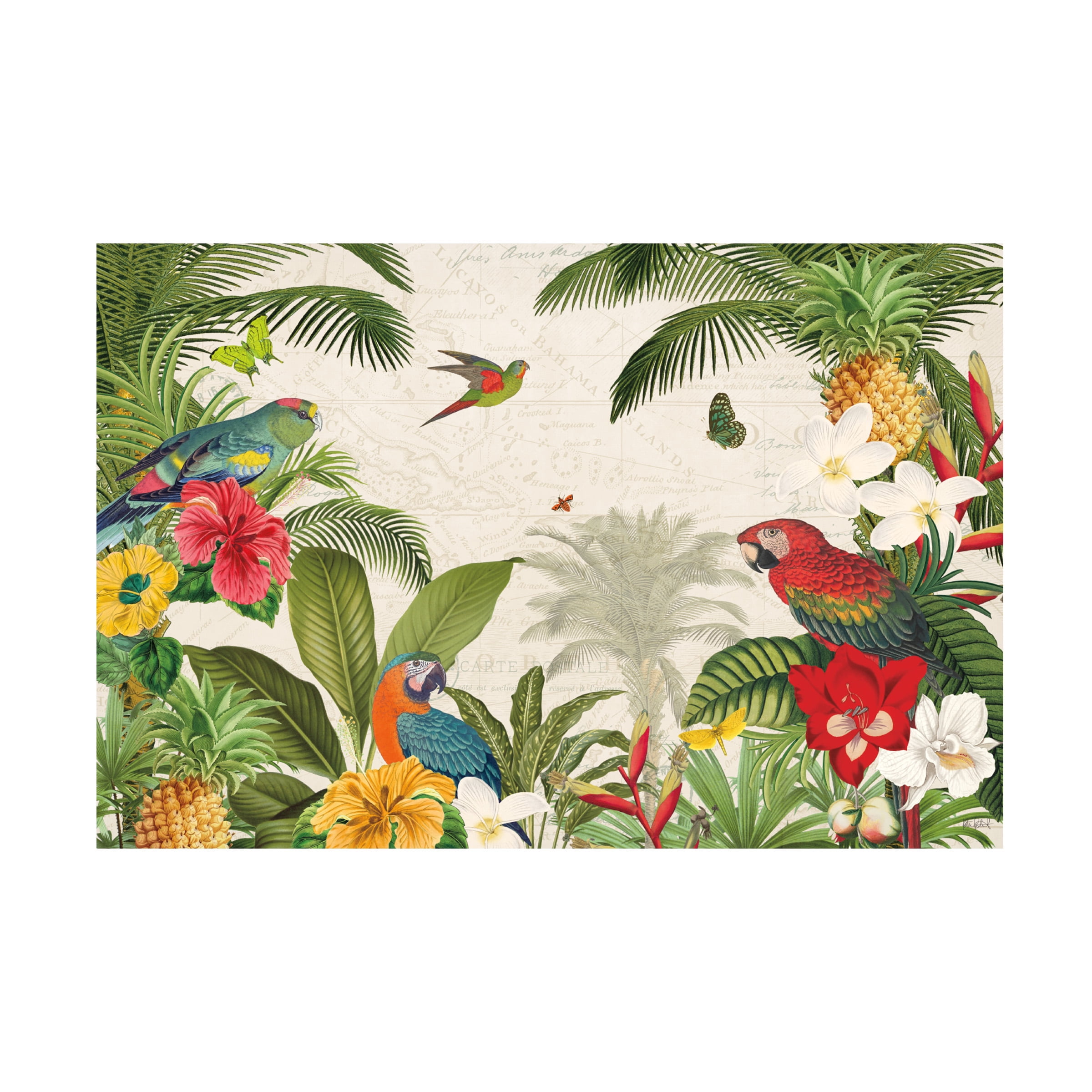 Katie Pertiet 'Parrot Paradise I' Canvas Art