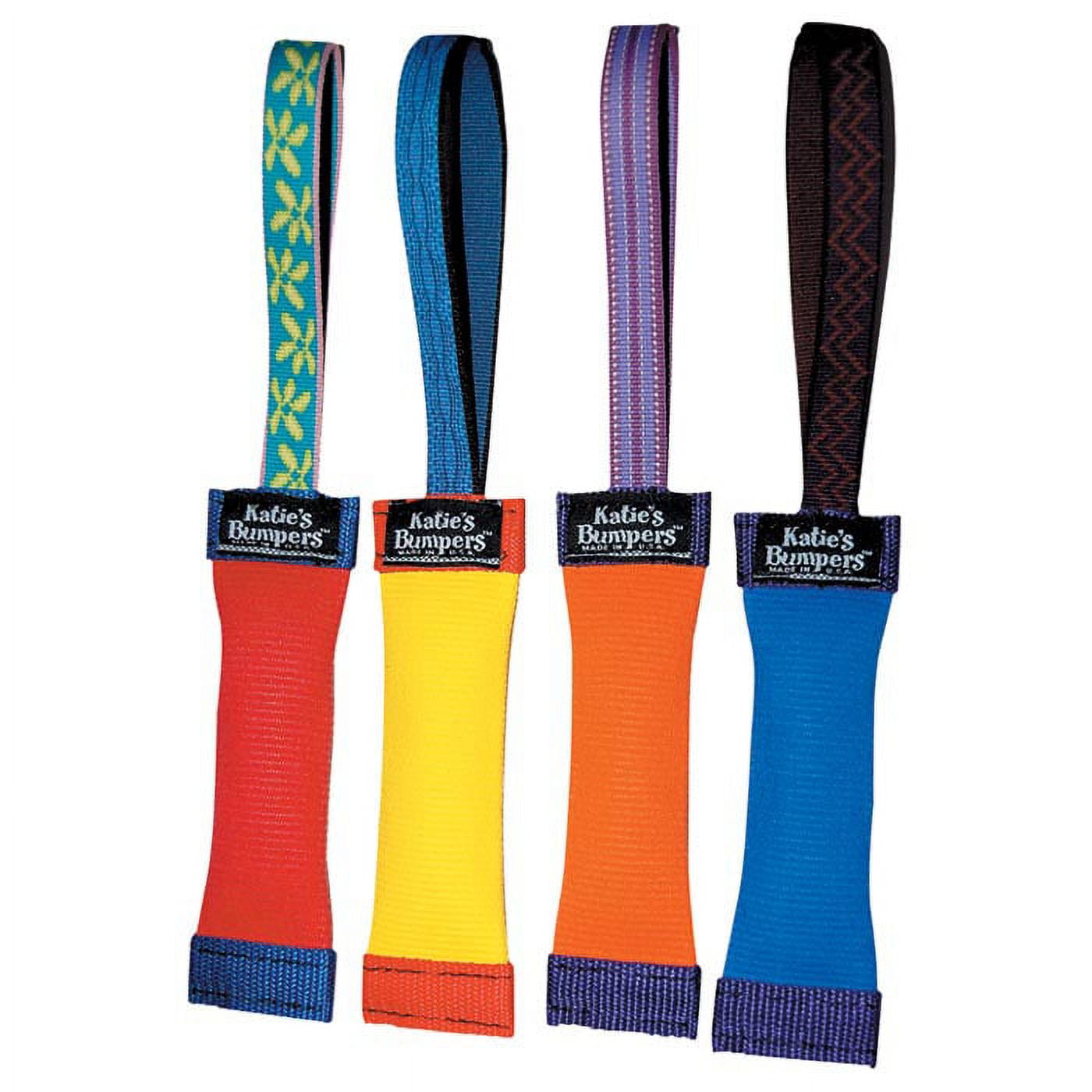 Katie's Bumpers Sqwuggie Firehouse Dog Toy, Mini, Assorted Katie'S