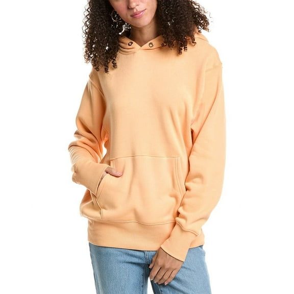 KatieJnyc womens Dylan Oversized Hoodie, xs, Orange