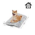 thumbnail image 1 of Katieovy Large Dog Bed, 34 x 22 inch Fluffy Plush Dog Cage Bed, Washable Dog Mat with Non-Slip Bottom for Large and Medium Dogs,Gradient Gray, 1 of 8