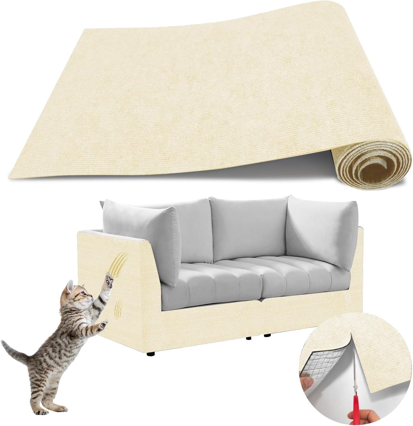 Katieovy Trimmable Cat Scratch Furniture
