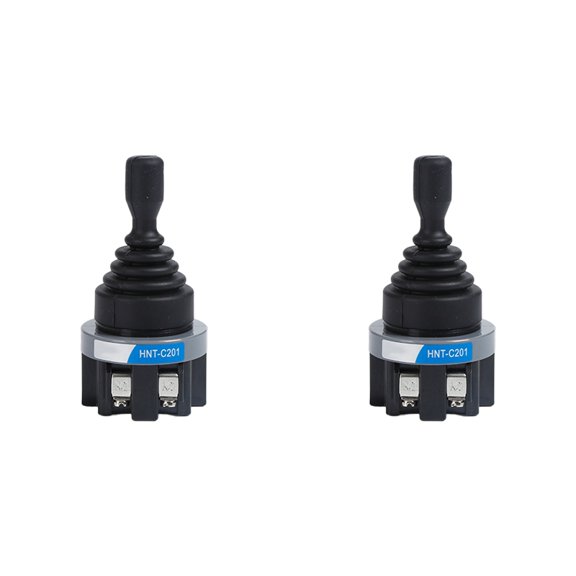 Katigan 2-Pack 2-Way Position Monolever Joystick Switch, 30mm Toggle Rocker, Self-Latching Momentary