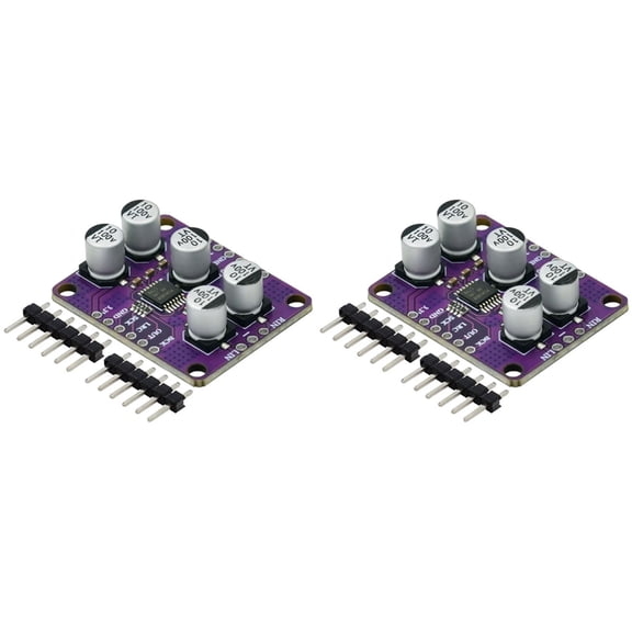 Katigan 2X PCM1808 Stereo ADC Module with Pin Header - 24-Bit I2S/Left-Justified PCM Audio Interface, 8-96 kHz, Dual 3.3V/5V