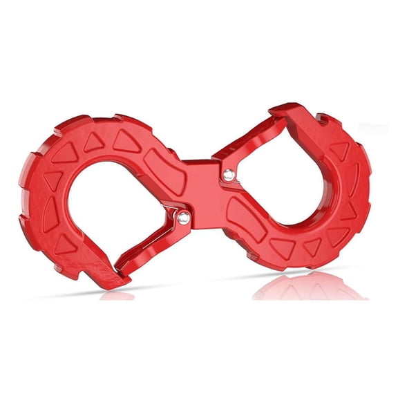 Katigan 3/8 Tow Hook, Winch Hook for Off-Road Recovery, Towing Shackle 33000 Lbs, Integrated Winch Quick Shackle
