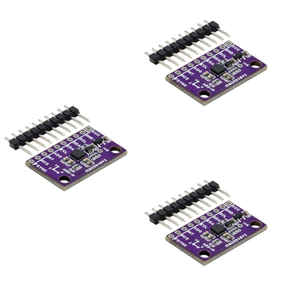 Katigan 3Pcs GY-ICM20948V2 9DOF 9-Axis Sensor Acceleration Magnetic Field Sensor Module ICM20948V2 ICM-20948 Replaces MPU-9250