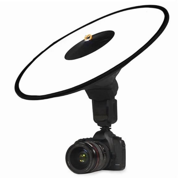 Katigan 42cm Round Studio Flash Softbox with Reflector, Strap, Speedlite Diffuser, Universal Compatibility