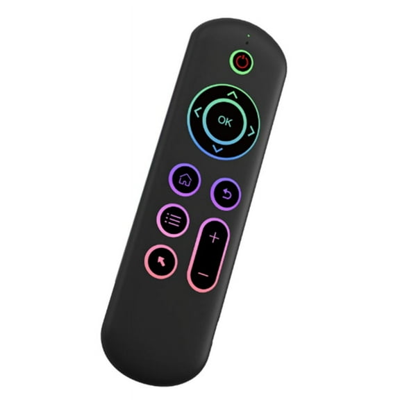 Katigan M5 IR 2.4G Air Mouse Remote Touchpad for Android TV Box PC Mini Wireless Keyboard Flying Mouse(With Color Backlit)