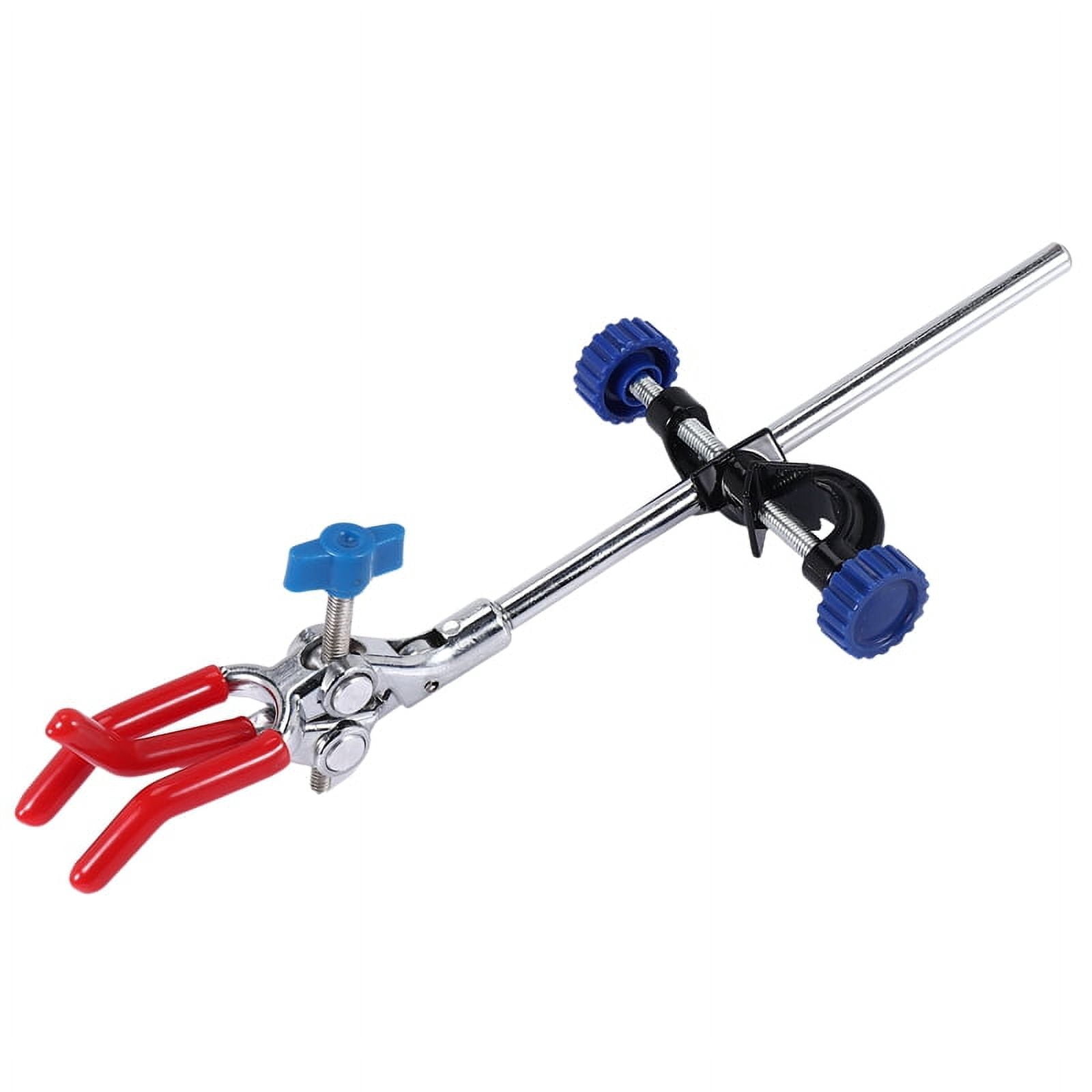 Katigan Metal Lab Clamp with 3-Finger Adjustable Jaw and Cross Clamp ...
