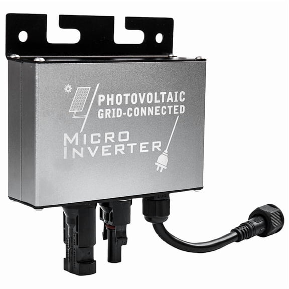 Katigan Mini Solar Micro-Type Grid-Tie Inverter DC 10-30V Input 180V-265VAC Output 200W IP45 Waterproof