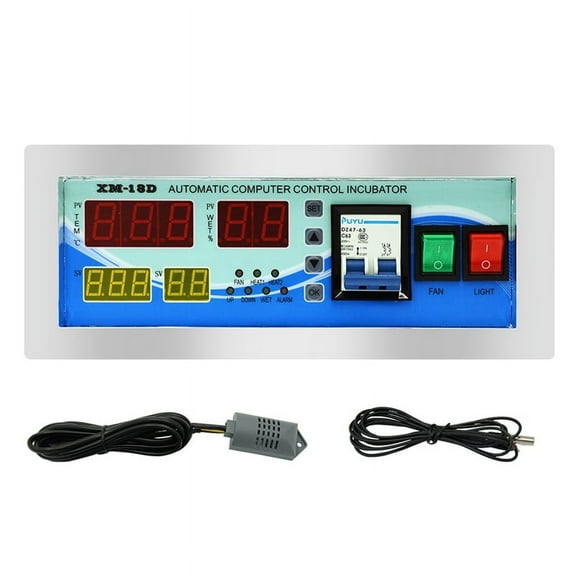 Katigan XM-18D Automatic Incubator Controller Temperature and Humidity Controller for Hatching Equipment 110V US Plug