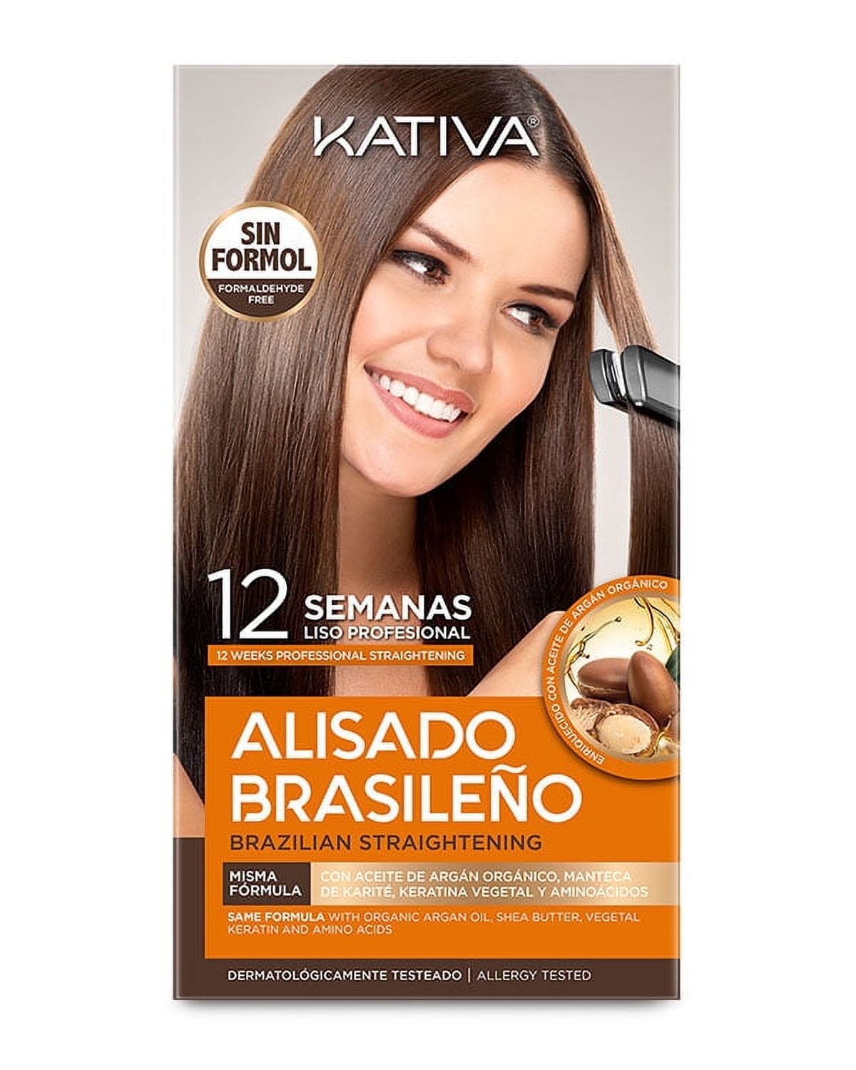 Kativa Brazilian Straightening Natural Kit - Original