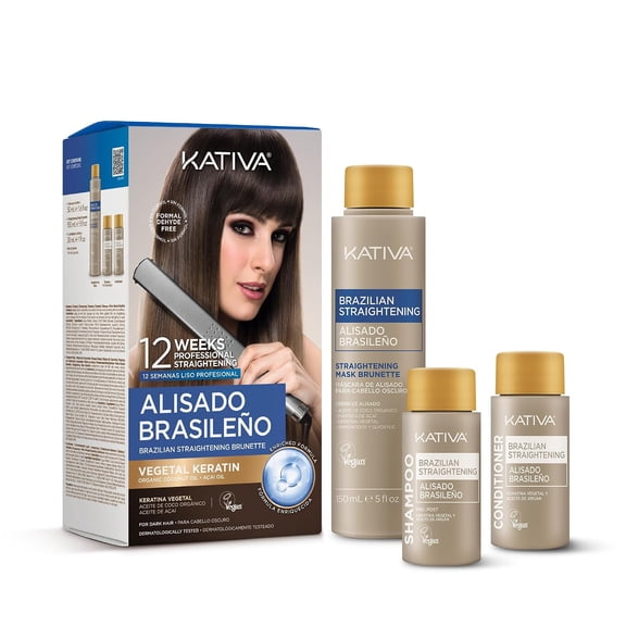Kativa Brunette Keratin Hair Straightening For Brunettes