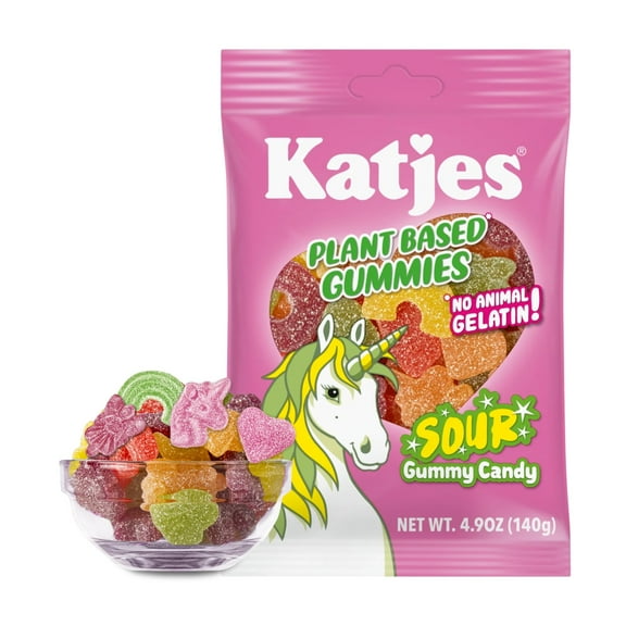 Katjes Sour Gummies 4.9 oz (Pack Of 15)