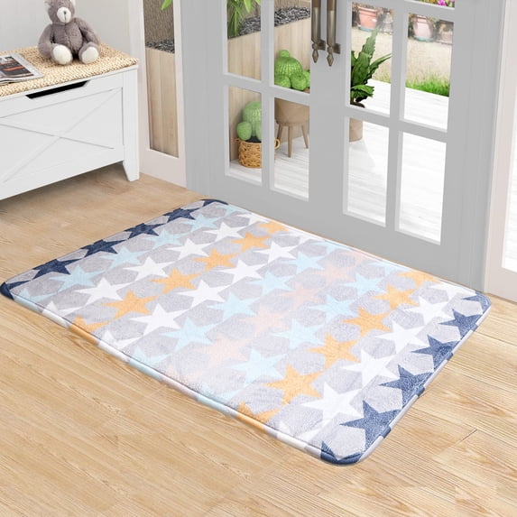 Katkuca Indoor Floor Mat, Non-Slip Machine Washable Entrance Carpet, 47.2" x 31.5"