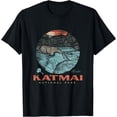 thumbnail image 1 of Katmai National Park Vintage Bear Fishing Outfit Adventure Unisex T-Shirt for Men Women Kids Toddler, 1 of 5