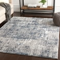 thumbnail image 1 of Katmandu Navy 2' x 2'11" Traditional Rectangle Area Rug, 1 of 6