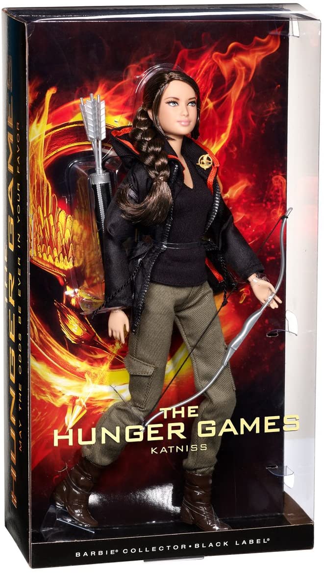 Katniss Everdeen Barbie Doll The Hunger Games Black Label - image 1 of 5
