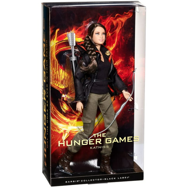 Katniss Everdeen Barbie Doll The Hunger Games Black Label