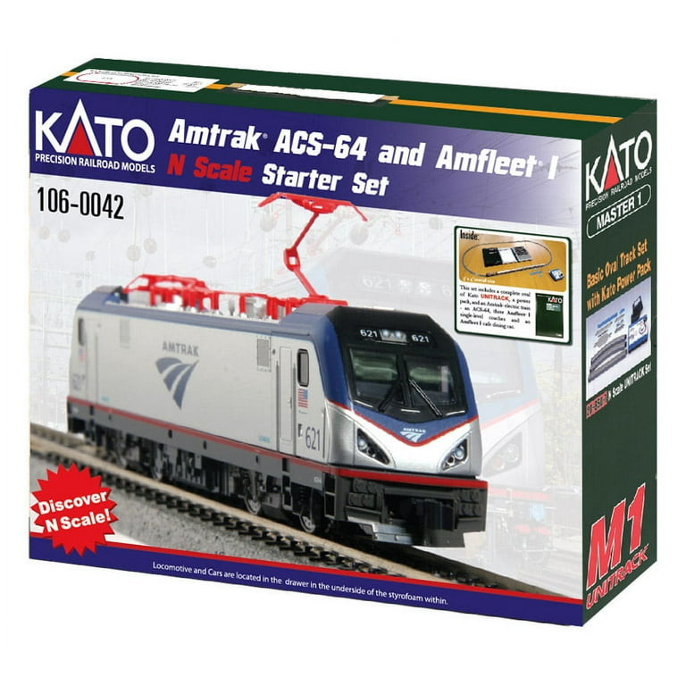 N Siemens ACS-64 Amtrak Cities Sprinter Locomotive