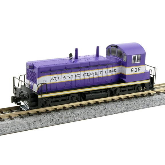 Kato 176-4390 N Scale EMD NW2 Atlantic Coast Line ACL #605 Locomotive DC