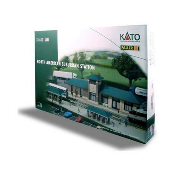 Kato KAT31-650 N North American Suburban Station Kit