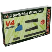Kato USA Model Train Products V4 UNITRACK Switching Siding Set