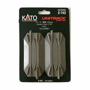 Kato USA Inc. HO 123mm 4-7/8 Straight Road Crossing 2 KAT2142 HO Track