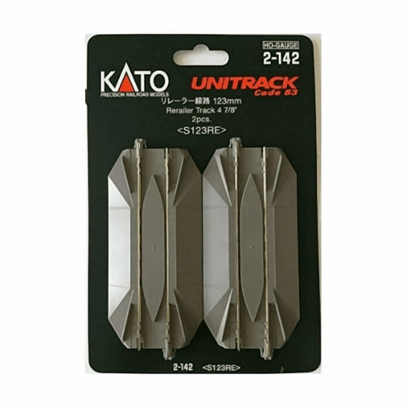 Kato USA Inc. HO 123mm 4-7/8 Straight Road Crossing 2 KAT2142 HO Track