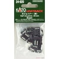 thumbnail image 1 of Kato 24-820 N Scale  1/2 Joiner in Brown Pack of 20, 1 of 2