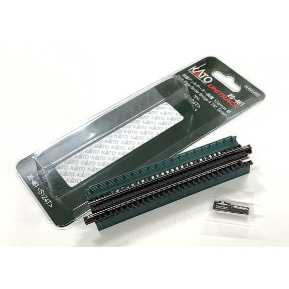 Kato USA Inc. N 124mm 4-7/8" Deck Plate Girder Bridge Green KAT20461 N Track