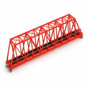 kato KAT20-430 248 mm N Scale Truss Bridge, Red