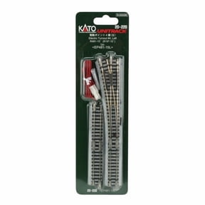 Kato USA Inc. N #4 Remote Left-Hand Turnout KAT20220 N Track