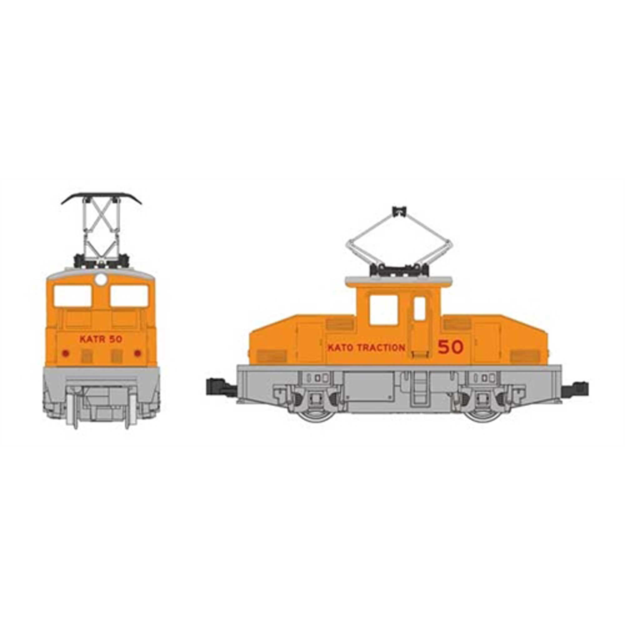 Kato USA Inc. N Pocket Line Series Steeple Cab Electric Loco KAT10504US N Locomotives