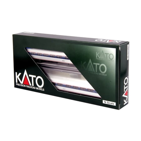 kato usa model train products n scale amfleet i phase vi 2-car a set