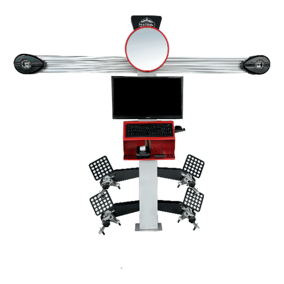 Katool Automotive Equipment KT-AV533 3D Wheel Alignment Machine for Auto Shops & Tire Service Bays