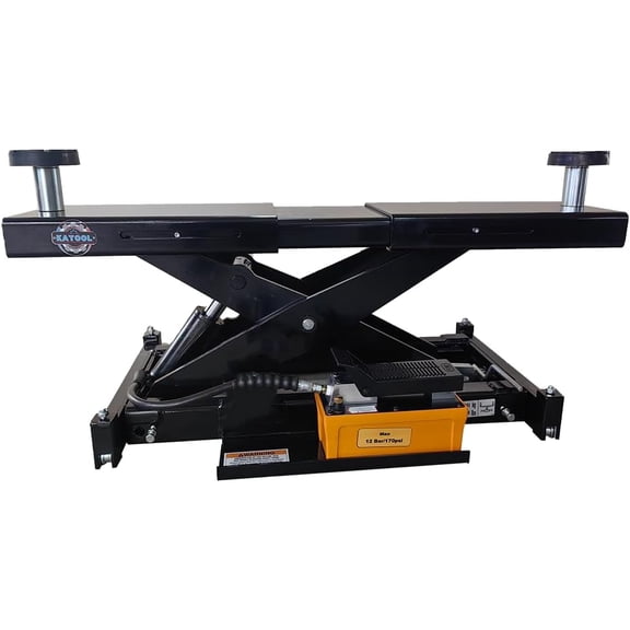 Katool Rolling Jack 7000lbs Black for All Four Post Lifts Rolling Jack Bridge