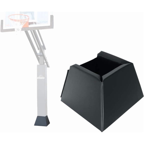 Katop Square Basketball Pole Padding, Professional Heavy Duty Protective Pad, 2-Inch Thick, All-Weather Pads fit 4-8Inch Square Poles, Heavy Duty Safety Pole Pads for Player Protection