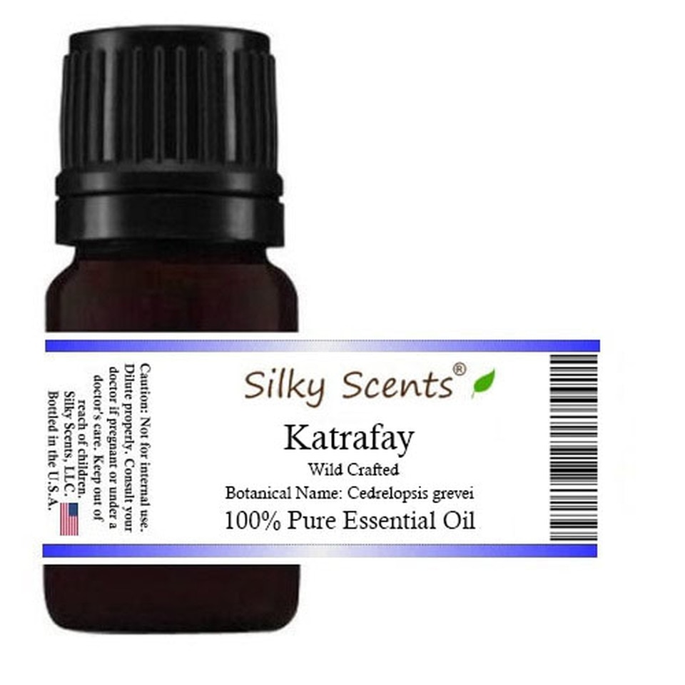 Katrafay Wild Crafted Essential Oil (Cedrelopsis Grevei) 100% Pure and Natural - 5 ML - image 1 of 1