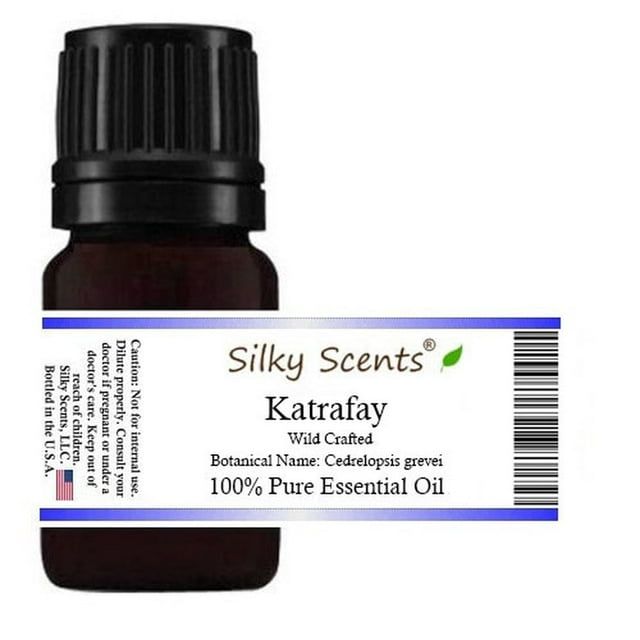Katrafay Wild Crafted Essential Oil (Cedrelopsis Grevei) 100% Pure and Natural - 5 ML