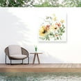 thumbnail image 1 of Katrina Pete 'Sunflower Meadow I' Outdoor Canvas 18x22, 1 of 5