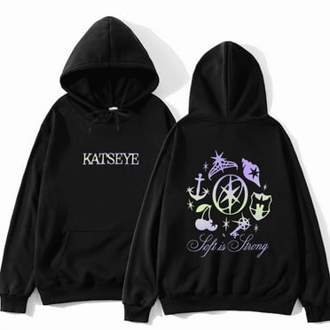 Katseye Merch Distressed New Logo Pullover Hoodie Merch Men Women Hoodies Autumn Winter Sweatshirt Hoody