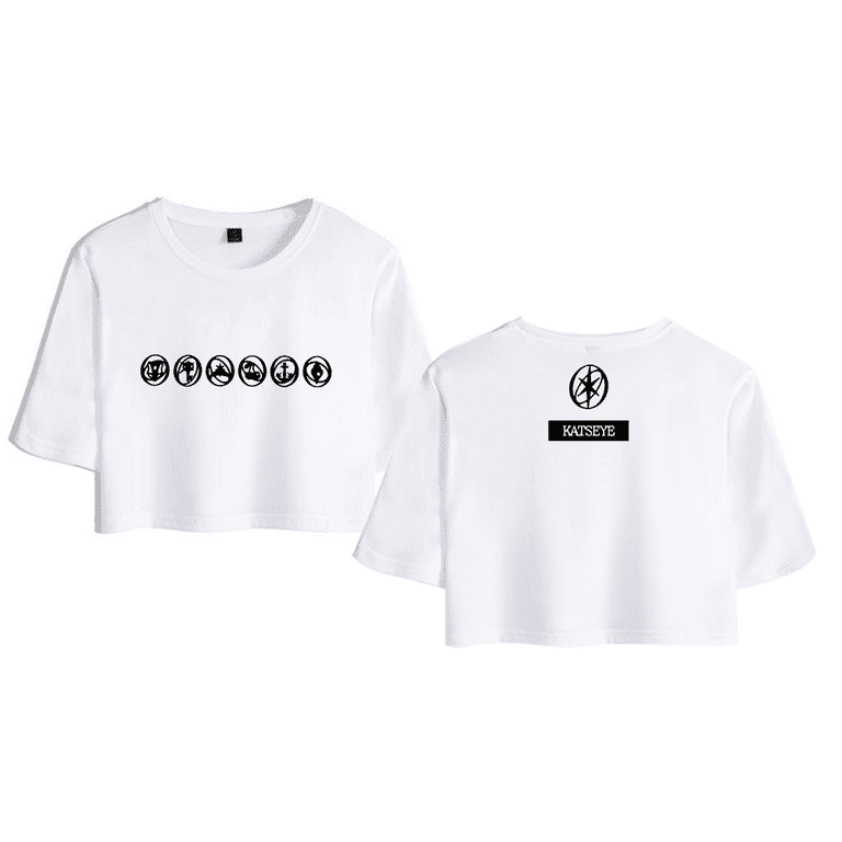 Katseye Merch Members Logo Crop Top T-shirt pop Shorts Suits T