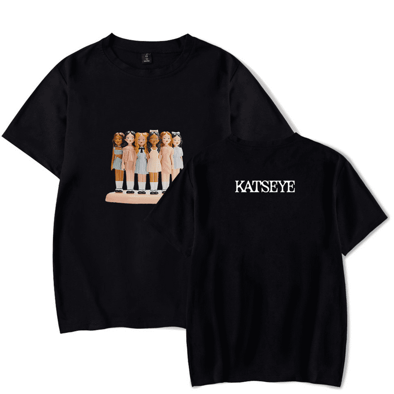 Katseye Merch Porcelain T-Shirts Tee Summer Women Men