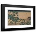 thumbnail image 1 of Katsushika Hokusai 14x11 Black Modern Framed Museum Art Print Titled - Fuji from Surugadai, in Yedo (1760-1849), 1 of 5