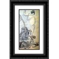 thumbnail image 1 of Katsushika Hokusai 2x Matted 16x24 Black Ornate Framed Art Print 'Rokurokubi', 1 of 2