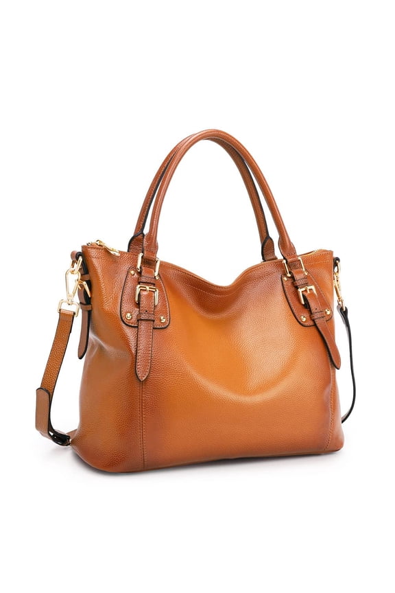 Leather Handbags Tote Shoulder Bag for Woman Satchel Designer Purse Top Handles Crossbody Bag Large Capacity