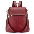 thumbnail image 1 of Kattee Women's Anti-Theft Backpack Purse Genuine Leather Shoulder Bag Fashion Ladies Satchel Bags, 1 of 6