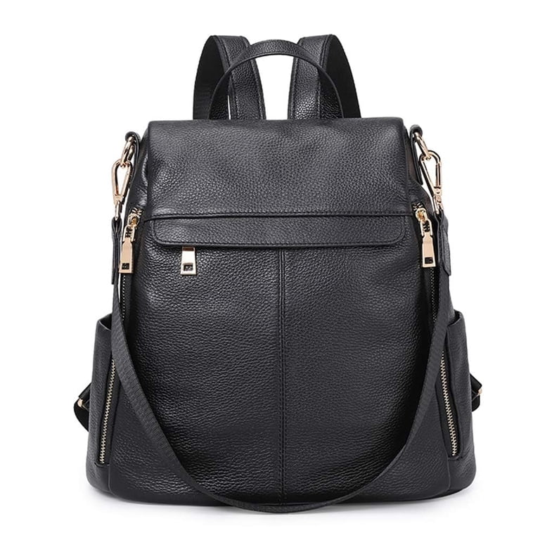 Genuine Leather Anti-Theft Backpack Purse Satchel Shoulder Bag ALTOSY Soft Leather Backpack Purse For Women Anti-theft  main image 4