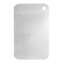 Katuchef Titanium Cutting Board, Double Sided Stainless Steel Cutting Board, Durable Knife-Friendly Cutting Boards, Non Stick, Easy to Clean (S: 11.4 * 7.87in)