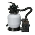 thumbnail image 1 of Katxon Sand Pool Filter 10in Tank With 1/3HP Pool Pump, Max 2087GPH for Pools Up to 8000GAL, 7-Way Valve, 24H Timer Above Ground Inground Swimming Pool Pump, 1 of 7